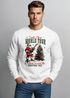 Sweatshirt Herren Santa Claus World Tour Weihnachtspullover Grafik Print XMAS Christmas Sweater Fashion Streetwear Neverless®preview