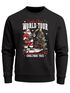 Sweatshirt Herren Santa Claus World Tour Weihnachtspullover Grafik Print XMAS Christmas Sweater Fashion Streetwear Neverless®preview