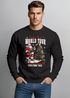 Sweatshirt Herren Santa Claus World Tour Weihnachtspullover Grafik Print XMAS Christmas Sweater Fashion Streetwear Neverless®preview