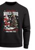 Sweatshirt Herren Santa Claus World Tour Weihnachtspullover Grafik Print XMAS Christmas Sweater Fashion Streetwear Neverless®preview
