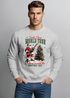 Sweatshirt Herren Santa Claus World Tour Weihnachtspullover Grafik Print XMAS Christmas Sweater Fashion Streetwear Neverless®preview
