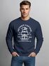 Sweatshirt Herren Schiff Kapitain Segeln Captain Rundhals-Pullover Neverless® Ankerpreview