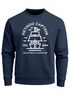 Sweatshirt Herren Schiff Kapitain Segeln Captain Rundhals-Pullover Neverless® Ankerpreview