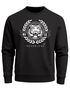 Sweatshirt Herren Schriftzug Oldschool Print Tiger Pullover Bedruckt Rundhals-Pullover Neverless®preview