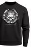 Sweatshirt Herren Schriftzug Oldschool Print Tiger Pullover Bedruckt Rundhals-Pullover Neverless®preview