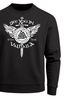 Sweatshirt Herren See you in Valhalla Schwert Runen Odin Vikings Rundhals-Pullover Neverless®preview