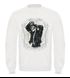 Sweatshirt Herren Skull Skelett mit Lederjacke Rundhals-Pullover Moonworks®preview