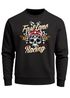 Sweatshirt Herren Skull Totenkopf Fast Lane Pullover Rundhalspullover Neverless®preview