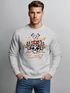 Sweatshirt Herren Skull Totenkopf Fast Lane Pullover Rundhalspullover Neverless®preview