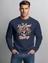Sweatshirt Herren Skull Totenkopf Fast Lane Pullover Rundhalspullover Neverless®preview