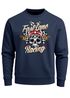 Sweatshirt Herren Skull Totenkopf Fast Lane Pullover Rundhalspullover Neverless®preview