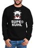 Sweatshirt Herren Super Kuhl Kuh Rundhals-Pullover Moonworks®preview