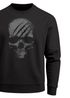 Sweatshirt Herren Totenkopf Skull Totenschädel Skelett Print Aufdruck Rundhals-Pullover Fashion Streetwear Neverless®preview