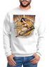 Sweatshirt Herren USA Pin Up Girl Dinah Might Rundhals-Pullover Moonworks®preview