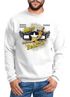 Sweatshirt Herren USA Pin Up Girl Miss Behaving Rundhals-Pullover Moonworks®preview