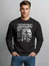 Sweatshirt Herren Valhalla Berserker Odin Ragnar Lodbrok Sons of Odin Totenkopf Rundhals-Pullover Neverless®preview