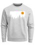 Sweatshirt Herren Wald Bäume Outdoor Adventure Abenteuer Natur Rundhals-Pullover Fashion Streetwear Neverless®preview