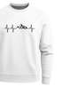 Sweatshirt Herren Wandern Berge Herzschlag Outdoor Rundhals-Pullover Fashion Streetwear Neverless®preview