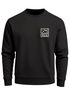 Sweatshirt Herren Wandern Berge Natur Aufdruck Print Outdoor Fashion Rundhals Pullover Neverless®preview