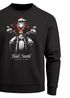 Sweatshirt Herren Weihnachten Bad Santa Biker Motorrad Aufdruck Print Rundhals-Pullover Fashion Streetwear Neverless®preview