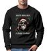 Sweatshirt Herren Weihnachten Spruch lustig Heute wird sich flüssig ernährt Alkohol Wein Bier Ugly XMAS Sweater Moonworks®preview