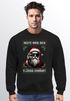 Sweatshirt Herren Weihnachten Spruch lustig Heute wird sich flüssig ernährt Alkohol Wein Bier Ugly XMAS Sweater Moonworks®preview