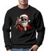 Sweatshirt Herren Weihnachten Weihnachtsmann Alkohol Bier Ugly XMAS Sweater Geschenk Biertrinker Moonworks®preview