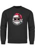 Sweatshirt Herren Weihnachten Weihnachtspullover Motiv Santa Claus Cool Ugly XMAS Sweater Weihnachtsgeschenk Moonworks®preview