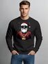 Sweatshirt Herren Weihnachten Weihnachtspullover Santa HoHoHo Weihnachtsoutfit Männer Moonworks®preview