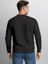 Sweatshirt Herren Weihnachten Weinglas mit Weihnachtsmütze Weihnachtsmotiv Rundhals-Pullover Moonworks®preview