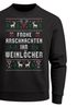 Sweatshirt Herren Weihnachtspulli Ugly Christmas Frohe Arschnachten ihr Weinlöcher Sweater Moonworks®preview