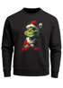 Sweatshirt Herren Weihnachtspullover Aufdruck Anti Weihnachten Weihnachtsoutfit Männer Moonworks®preview