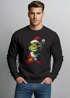Sweatshirt Herren Weihnachtspullover Aufdruck Anti Weihnachten Weihnachtsoutfit Männer Moonworks®preview