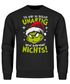 Sweatshirt Herren Weihnachtspullover Grinch Spruch Unartig Weihnachtsoutfit Männer Moonworks®preview