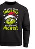 Sweatshirt Herren Weihnachtspullover Grinch Spruch Unartig Weihnachtsoutfit Männer Moonworks®preview