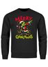 Sweatshirt Herren Weihnachtspullover Grinch Spruch Weihnachten fält aus Weihnachtpulli Weihnachtsoutfit Männer Moonworks®preview