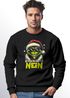 Sweatshirt Herren Weihnachtspullover Grinch Spruch Weihnachten Nein Weihnachtmuffel  Moonworks®preview