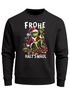 Sweatshirt Herren Weihnachtspullover Lustig Frohe Weihnachten Weihnachtsmuffel Weihnachtsoutfit Männer Moonworks®preview
