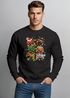 Sweatshirt Herren Weihnachtspullover Lustig Lebkuchen Konsole Gaming Design Weihnachtsoutfit Männer Moonworks®preview