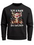 Sweatshirt Herren Weihnachtspullover Lustig Rentier Spruch XMAS Sweater Weihnachtsoutfit Männer Moonworks®preview
