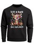 Sweatshirt Herren Weihnachtspullover Lustig Rentier Spruch XMAS Sweater Weihnachtsoutfit Männer Moonworks®preview