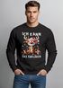 Sweatshirt Herren Weihnachtspullover Lustig Rentier Spruch XMAS Sweater Weihnachtsoutfit Männer Moonworks®preview