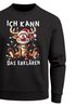 Sweatshirt Herren Weihnachtspullover Lustig Rentier Spruch XMAS Sweater Weihnachtsoutfit Männer Moonworks®preview