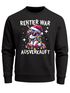 Sweatshirt Herren Weihnachtspullover Lustig Rentier war ausverkauft Einhorn Weihnachtsoutfit Männer Moonworks®preview