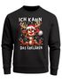 Sweatshirt Herren Weihnachtspullover Lustig Rentier war ausverkauft Einhorn Weihnachtsoutfit Männer Moonworks®preview