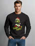 Sweatshirt Herren Weihnachtspullover lustige Sprüche Trinken Aufdruck Anti Weihnachtsoutfit Moonworks®preview