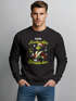 Sweatshirt Herren Weihnachtspullover lustige Sprüche Trinken Aufdruck Anti Weihnachtsoutfit Moonworks®preview