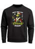 Sweatshirt Herren Weihnachtspullover lustige Sprüche Trinken Aufdruck Anti Weihnachtsoutfit Moonworks®preview