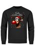 Sweatshirt Herren Weihnachtspullover Rentier Aufdruck Frohe Weihnachten Weihnachtsoutfit Männer Moonworks®preview