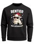 Sweatshirt Herren Weihnachtspullover Rentier Spruch Lustig Schaf Aufdruck Weihnachtsoutfit Männer Moonworks®preview